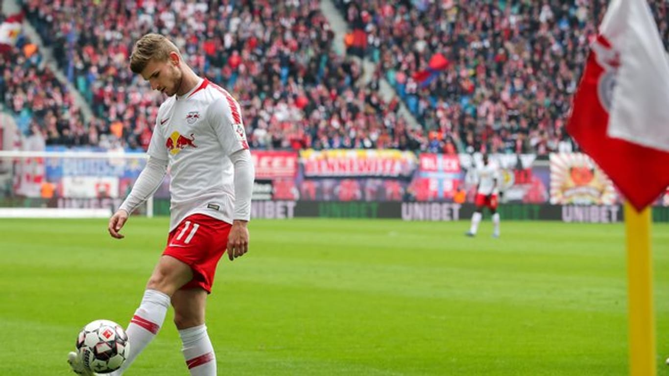 Timo Werner hat in Leipzig noch einen Vertrag bis 2020.