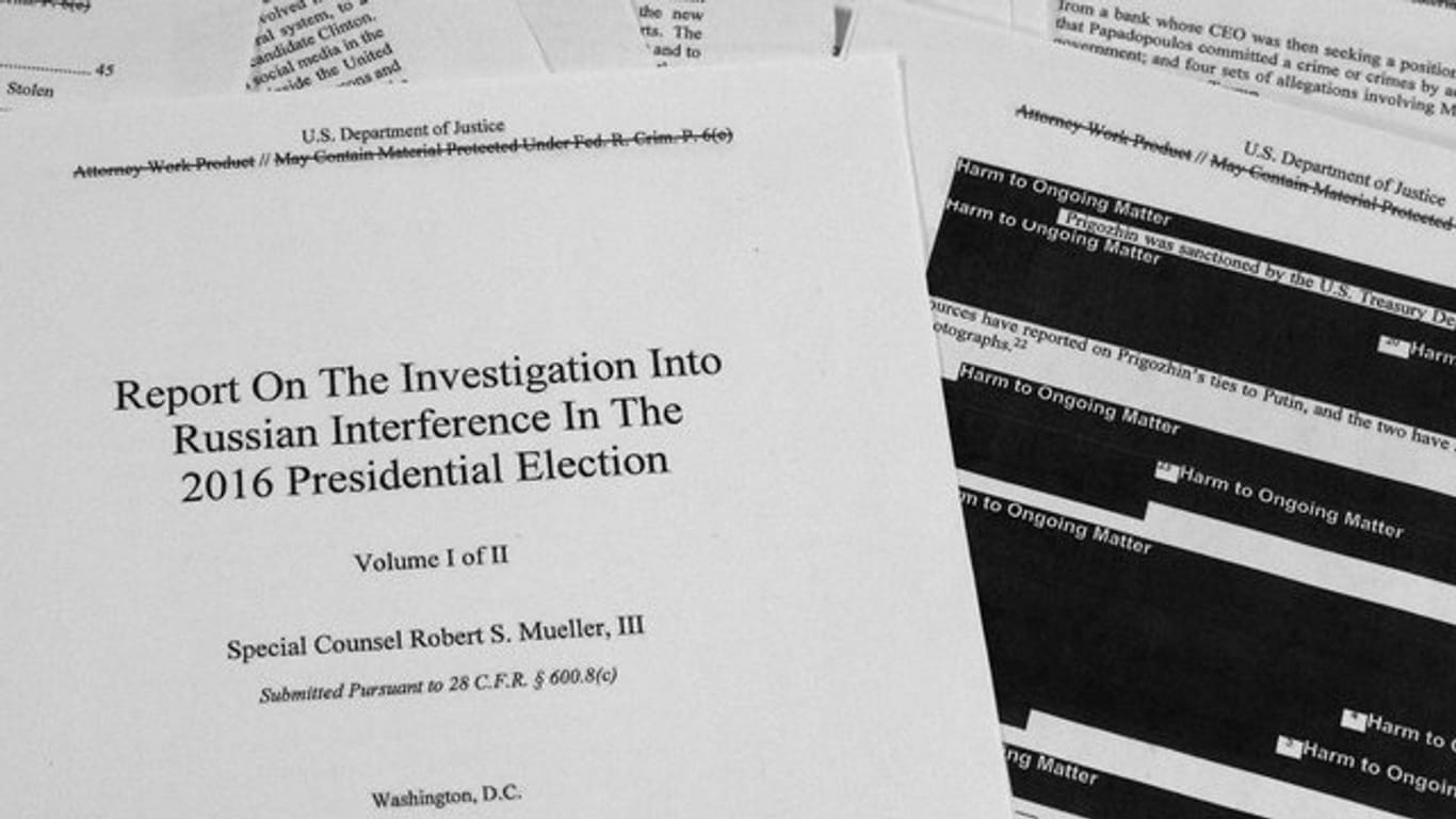 Um den Mueller-Bericht entbrennt jetzt ein harter politischer Kampf.