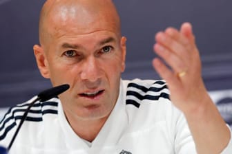 Abgeschlagen: Real Madrid und Zinedine Zidane haben kaum mehr Chancen auf den Titel.