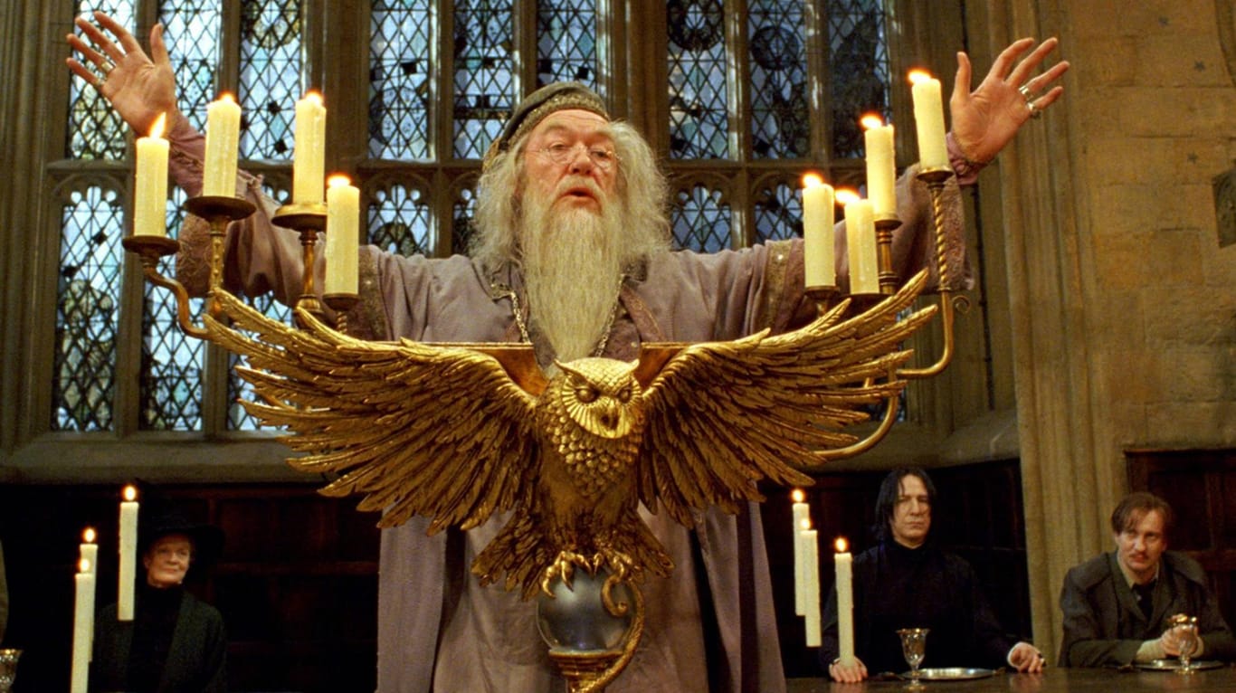 Michael Gambon spielt ab "Der Gefangene von Askaban" Albus Dumbledore.