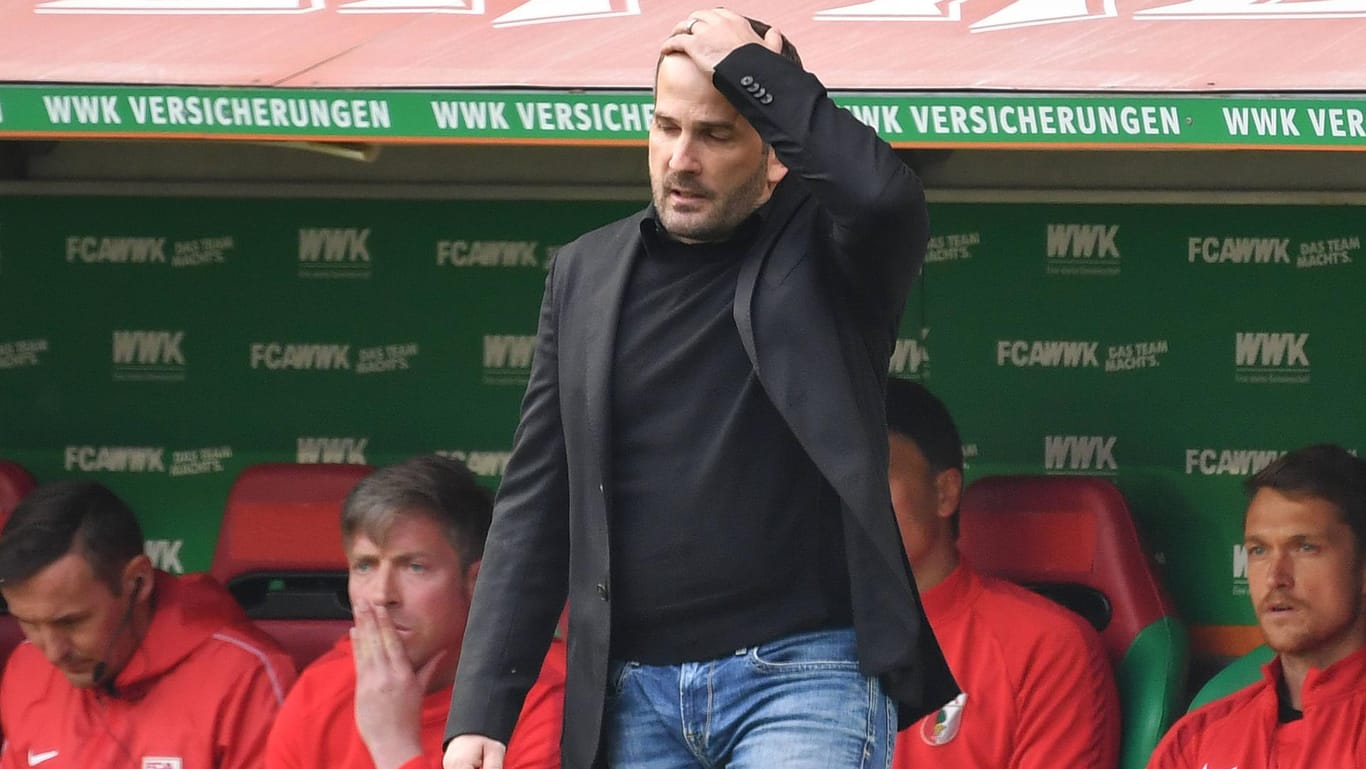 Erste Bundesligastation: Manuel Baum war von 2016 bis 2019 Cheftrainer beim FCA.