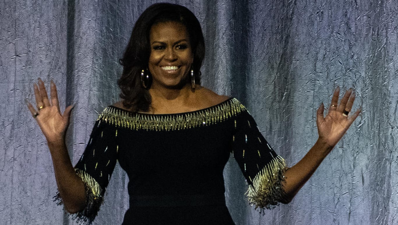Michelle Obama: Bei der Vorstellung ihres Buches "Becoming" in London erzählte sie vom Treffen mit Queen Elizabeth II.