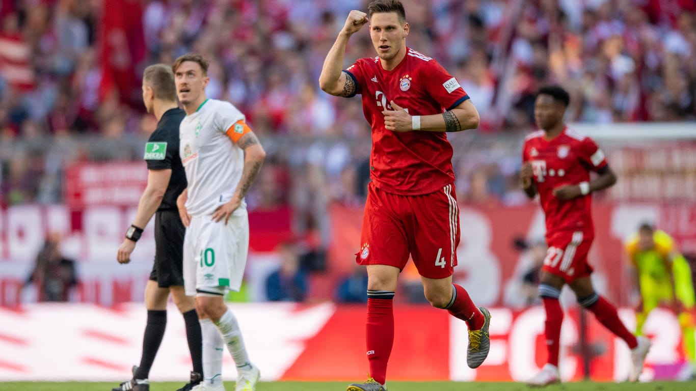 Mit geballter Faust: Niklas Süle erzielte gegen Werder das Tor des Tages.