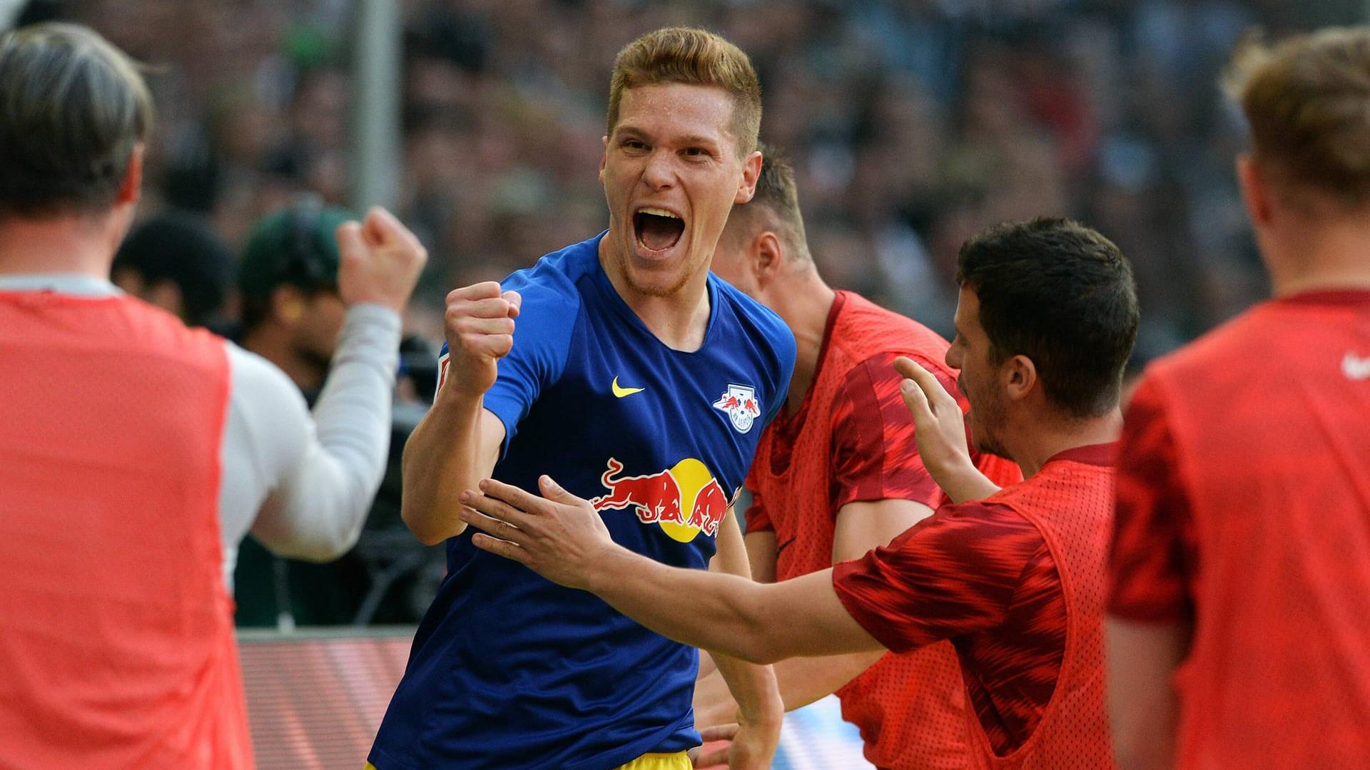 Starke Leistung gegen Gladbach: Der Leipziger Marcel Halstenberg.