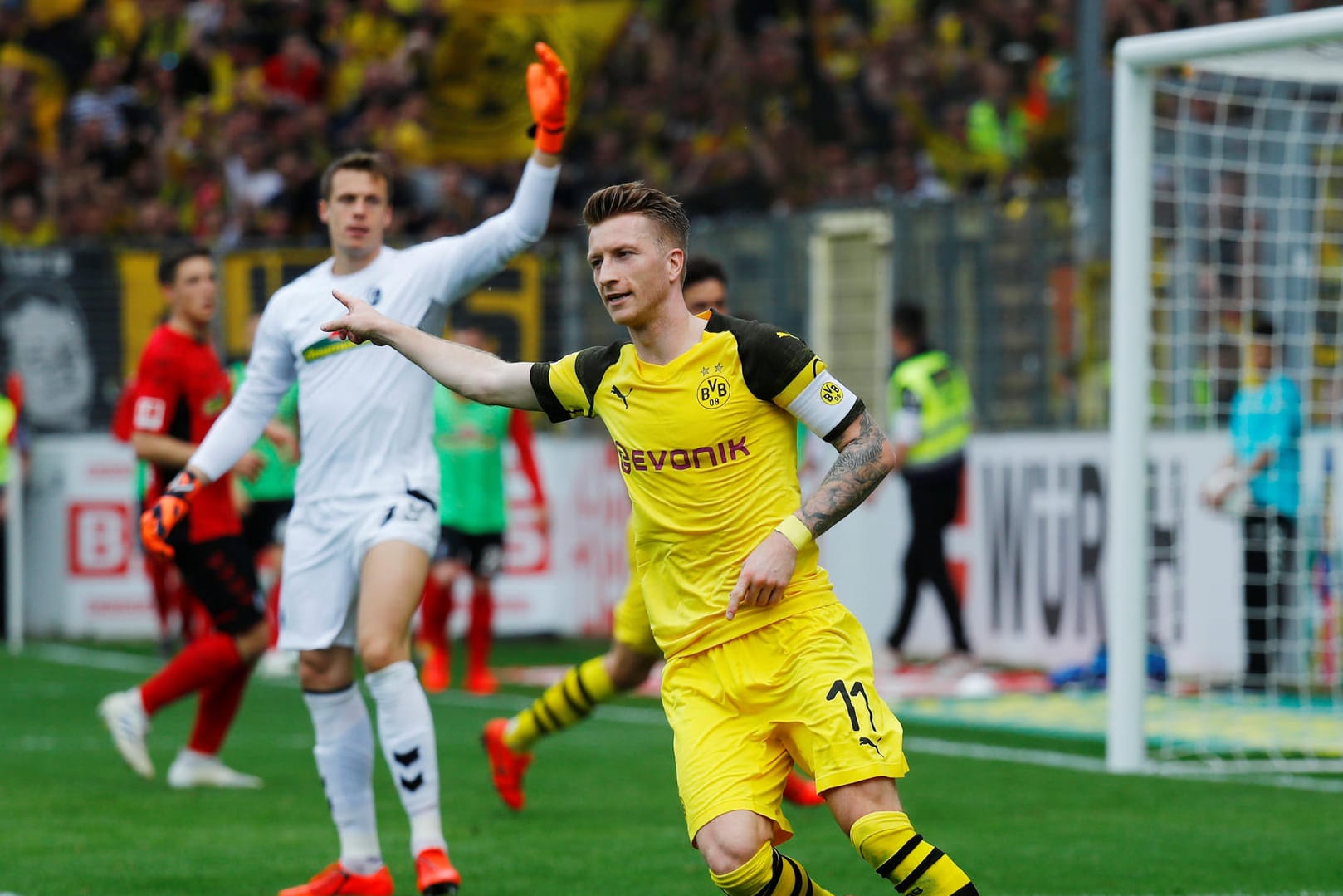 Marco Reus erzielte den vorentscheidenden Treffer zum 2:0.
