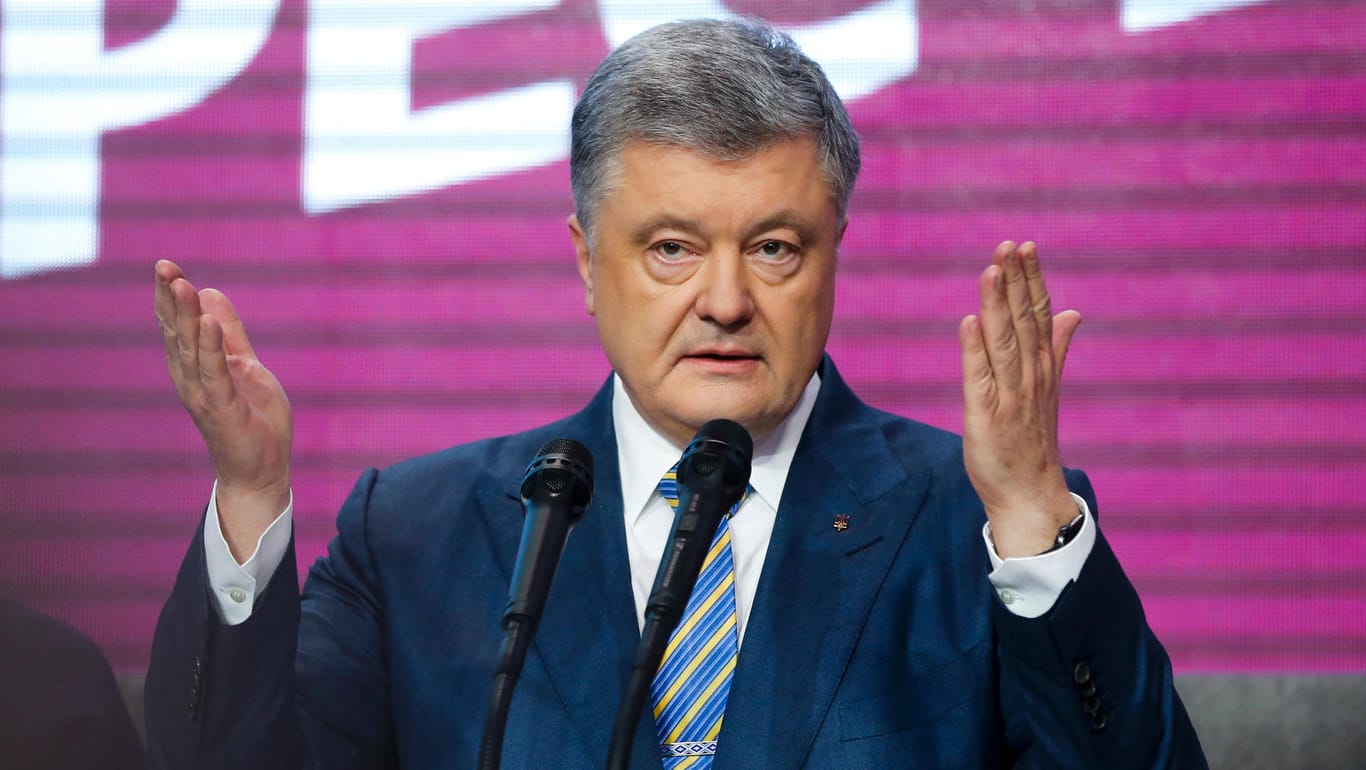 Wahlverlierer Petro Poroschenko: "Der neue Präsident wird eine starke Opposition haben, eine sehr starke."
