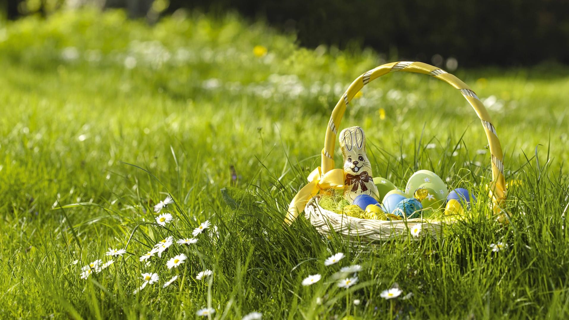 Baden-Württemberg: Vergeblich haben zwei Kinder am Ostersonntag ihr Osternest im Garten gesucht. (Symbolbild)