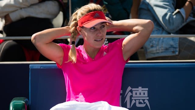 Nach überstandener Grippe in Stuttgart am Start: Angelique Kerber.