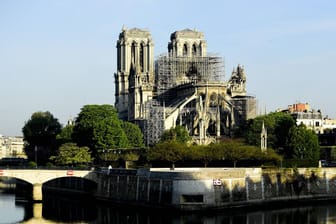 Notre-Dame nach dem Brand: Spenden in Höhe von rund einer Milliarde Euro zugesagt.