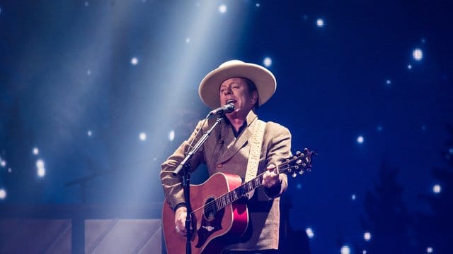 Kiefer Sutherland bei einem Konzert in Frankfurt am Main.