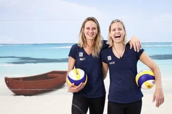 Margareta Kozuch und Laura Ludwig (r) wollen die Qualifikation für Olympia 2020 schaffen.