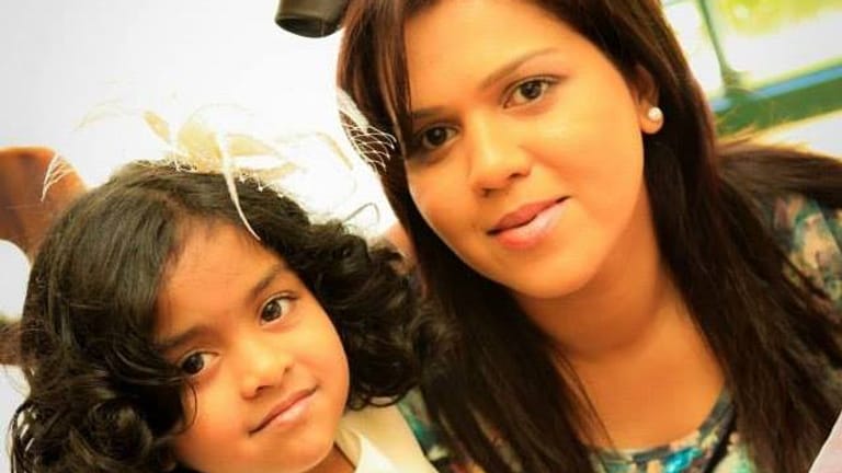 Der Vater fand sie nur noch tot in der Kirche: Manik Suriaaratchi und Alexandria. Die Familie besuchte jeden Sonntag den Gottesdienst, sagte der Vater in einem Interview.