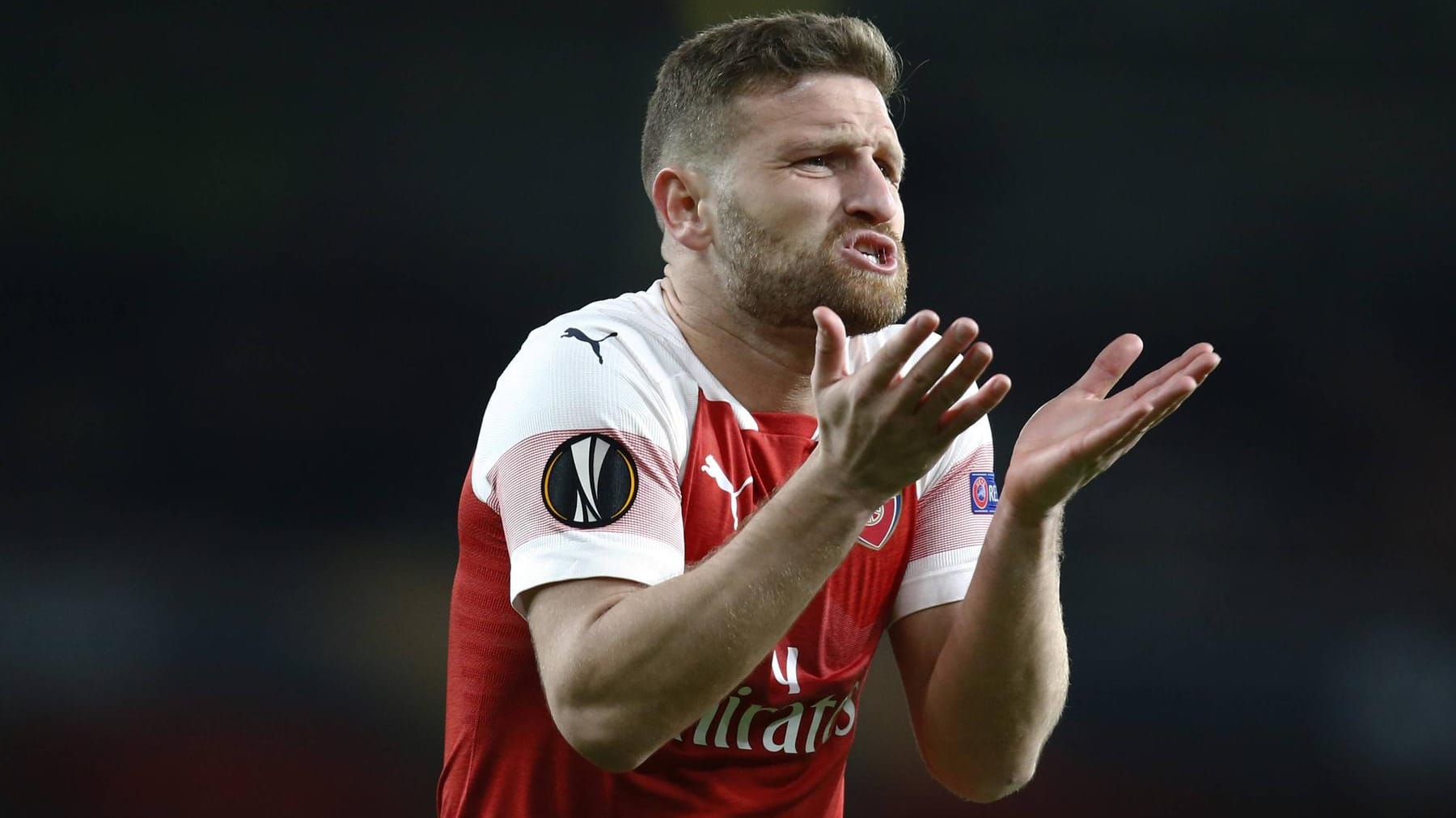 Wie lange noch im Dress der Gunners? Shkodran Mustafi steht vor dem Abschied.