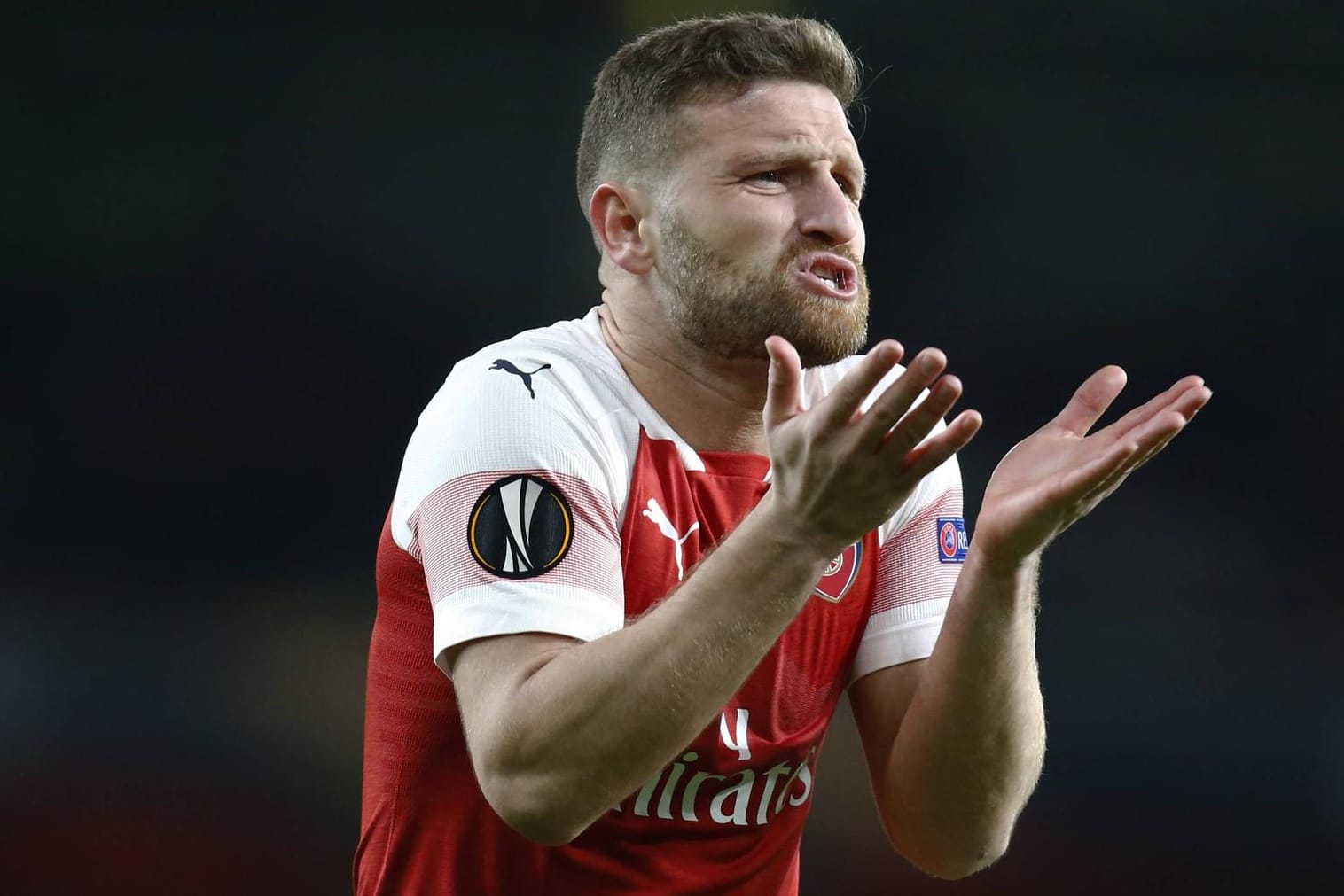 Wie lange noch im Dress der Gunners? Shkodran Mustafi steht vor dem Abschied.
