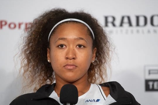 Die Nummer eins der WTA-Weltrangliste: Die Japanerin Naomi Osaka beim Turnier in Stuttgart.