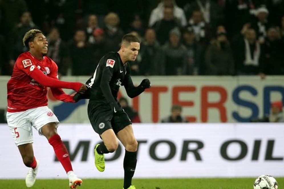 Das Spiel von Eintracht Frankfurt gegen den FSV Mainz 05 am 33.
