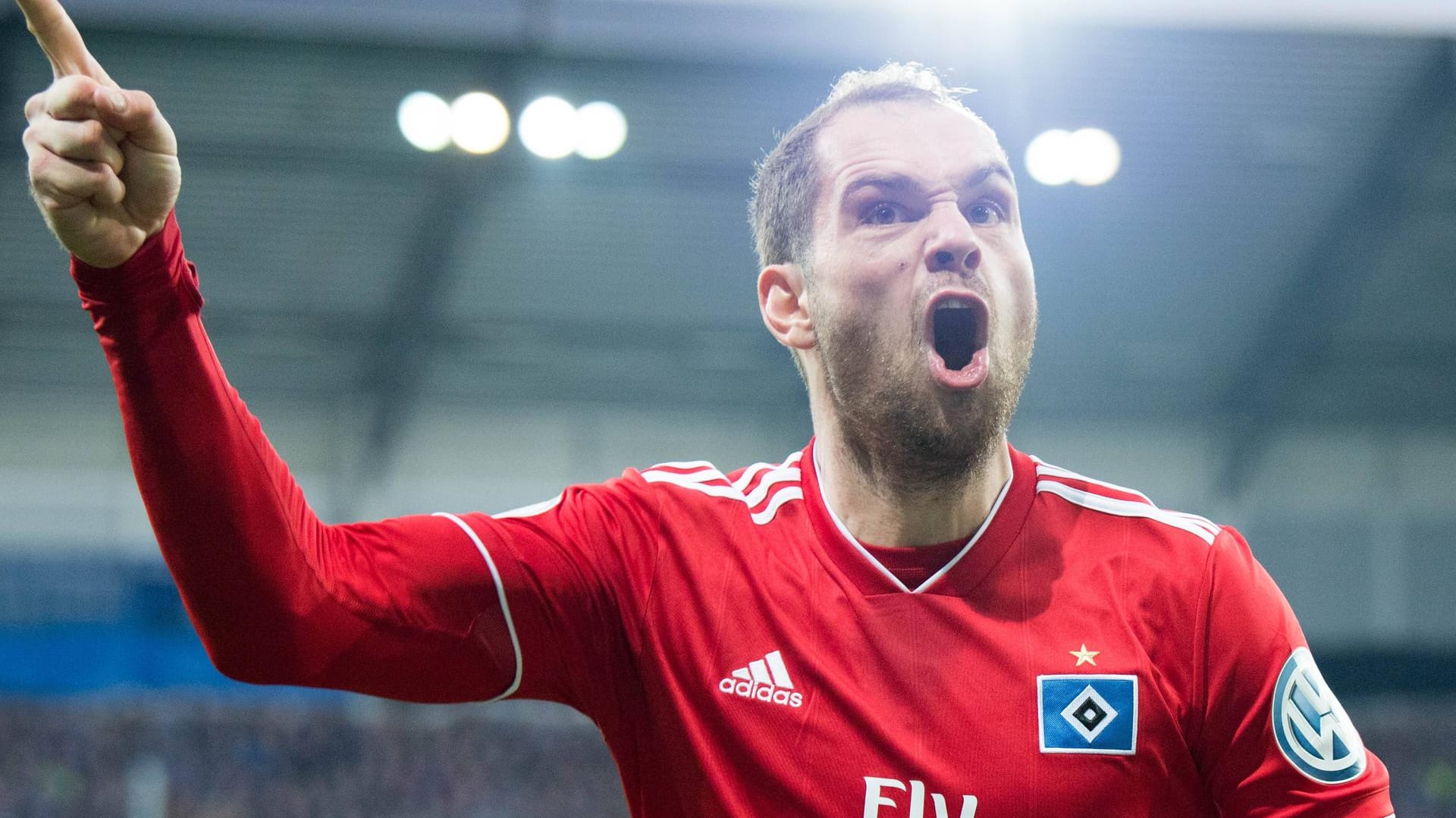 Traf doppelt gegen Paderborn: HSV-Torjäger Pierre-Michel Lasogga.