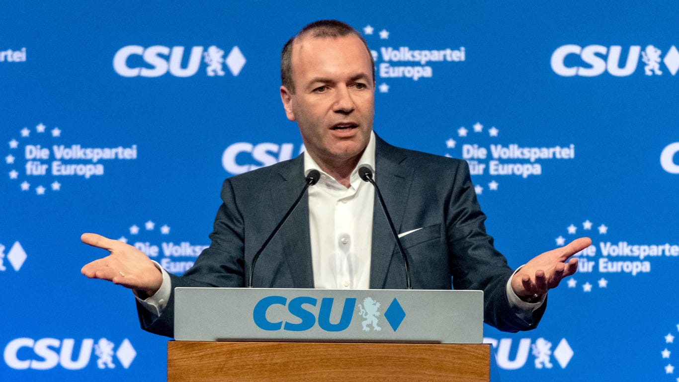 Manfred Weber: Der CSU-Politiker betreibt Wahlkampf für die Europawahl. In Griechenland stellte er klar: Die Türkei sieht er nicht als Mitglied der EU.