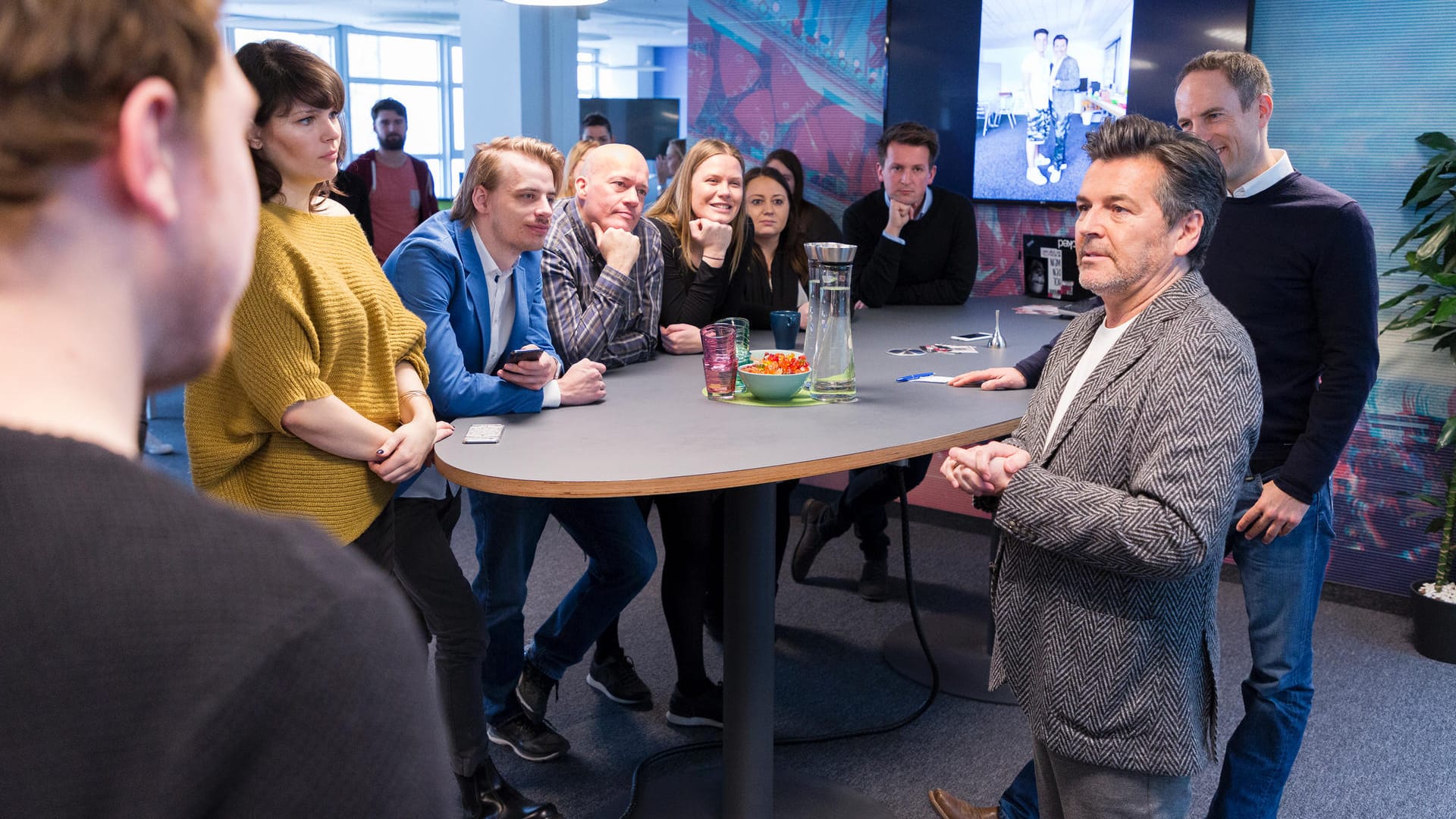 Thomas Anders im Newsroom von t-online.de.