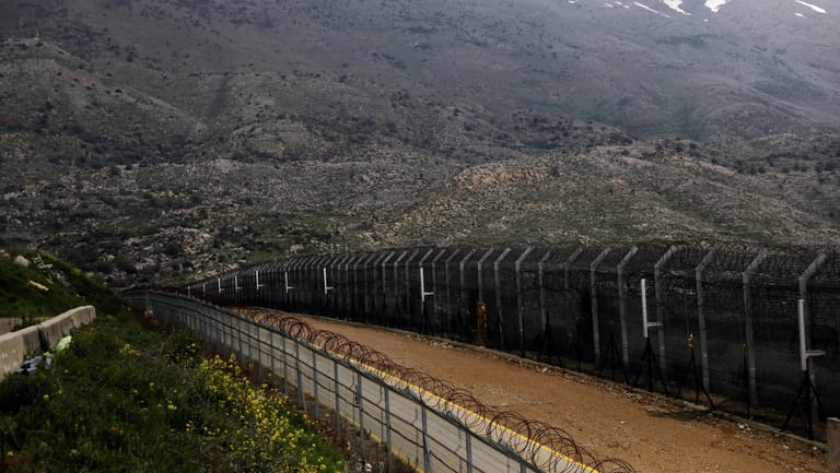 Grenzzaun zu Syrien auf den von Israel annektierten Golanhöhen: Trump hat Israels Hoheit über das Gebiet als erster US-Präsident anerkannt.