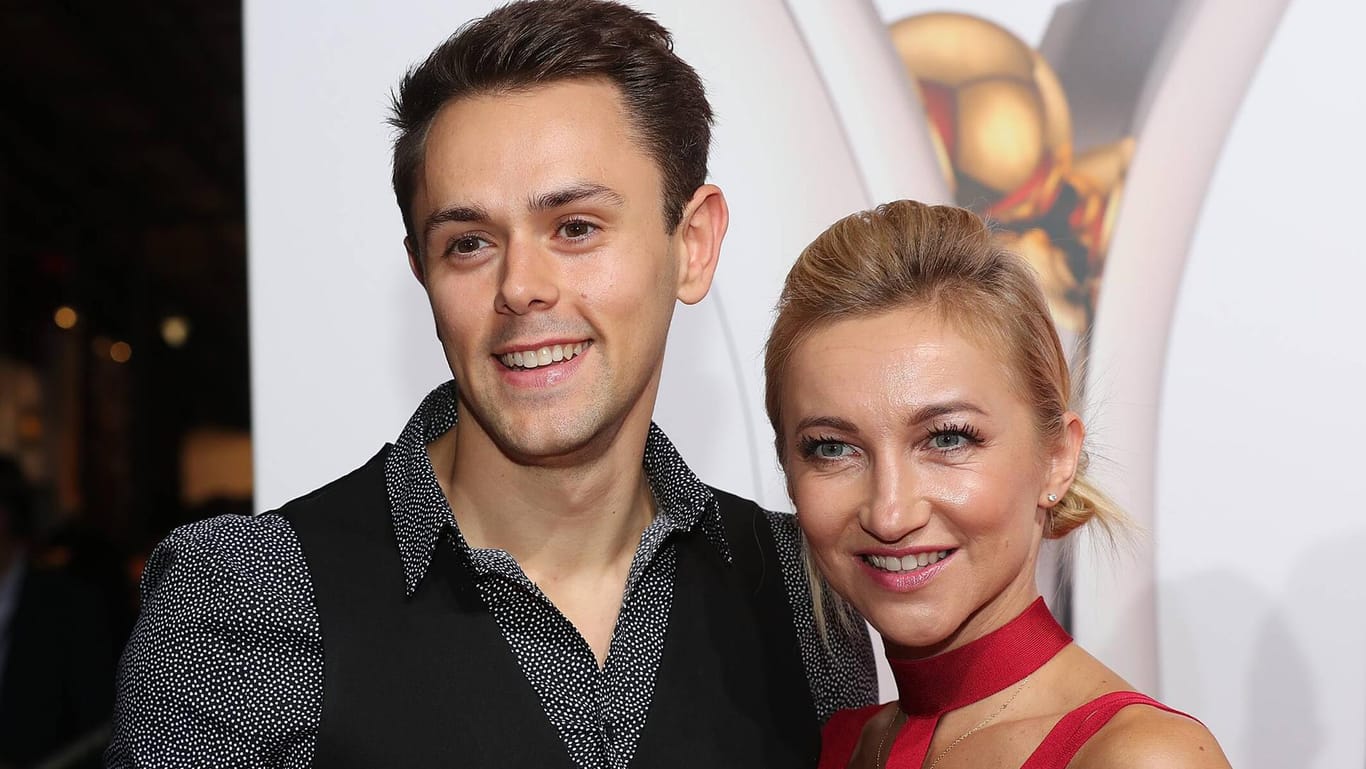 Erwarten Nachwuchs: Eiskunstlauf-Olympiasiegerin Aljona Savchenko und ihr Mann Liam Cross.