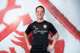 Nico Willig wird beim VfB Stuttgart als Interimscoach vorgestellt.