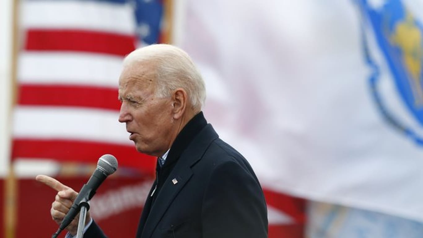 Joe Biden, ehemaliger Vizepräsident der USA, will bei der kommenden Präsidentschaftswahl 2020 gegen Amtsinhaber Trump antreten.