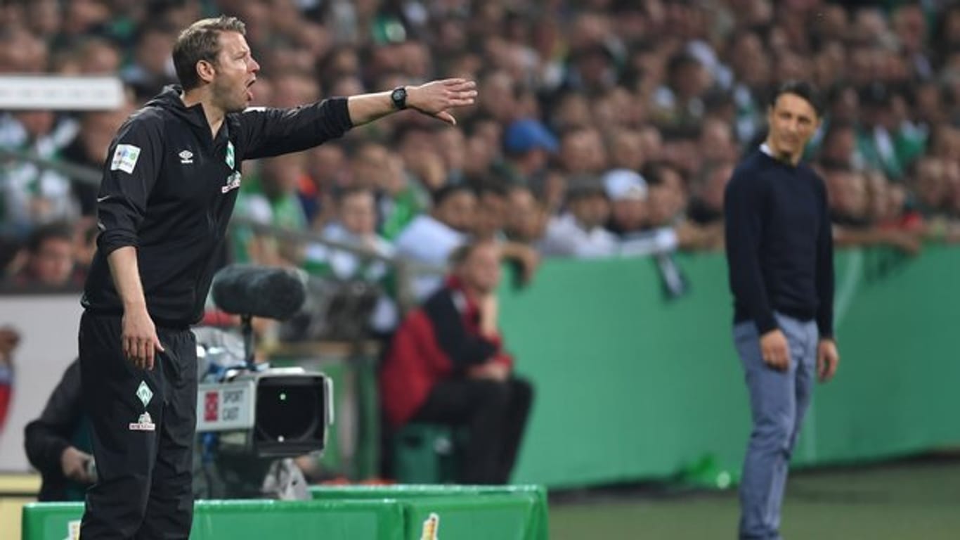 Gibt in Bremen die Richung vor: Werder-Coach Florian Kohfeldt.