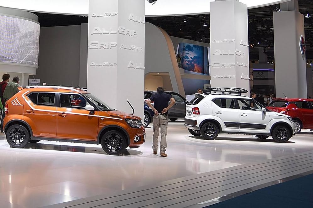 IAA-Messestand: Die Besucherzahlen gingen von einer Million im Jahr 2007 auf 810.000 (2017) zurück.