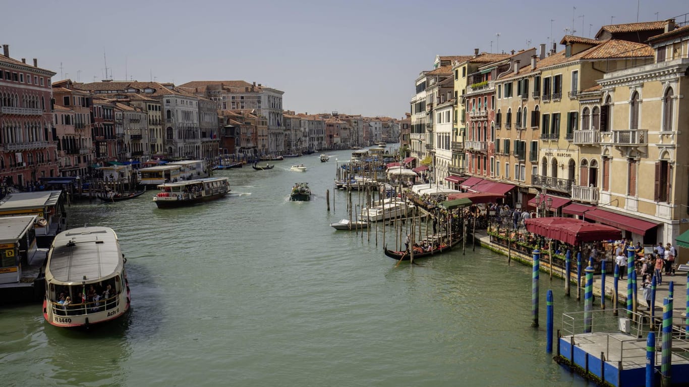 Canal Grande in Venedig: Touristen sollen mindestens drei Euro Eintritt bezahlen müssen, um die Lagunenstadt besuchen zu dürfen.