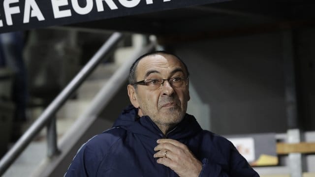 Wurde wegen Undiszipliniertheiten zu einer Geldstrafe verurteilt: Chelseas Trainer Maurizio Sarri. Wurde wegen Undiszipliniertheiten zu einer Geldstrafe verurteilt: Chelseas Trainer Maurizio Sarri.