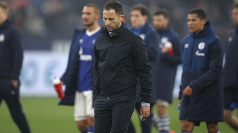 Am Ende glücklos: Schalke-Trainer Domenico Tedesco musste im März gehen.