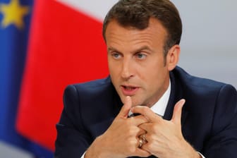 Pressekonferenz in Paris: Emmanuel Macron erläutert, wie er auf die "Gelbwesten"-Proteste reagieren will.