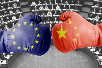 Mögliches Kräftemessen: Die EU muss sich nun auch gegenüber China behaupten (Symbolbild)