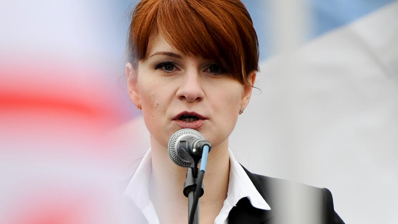 Maria Butina: Die russische Agentin muss für 18 Monate in Haft.