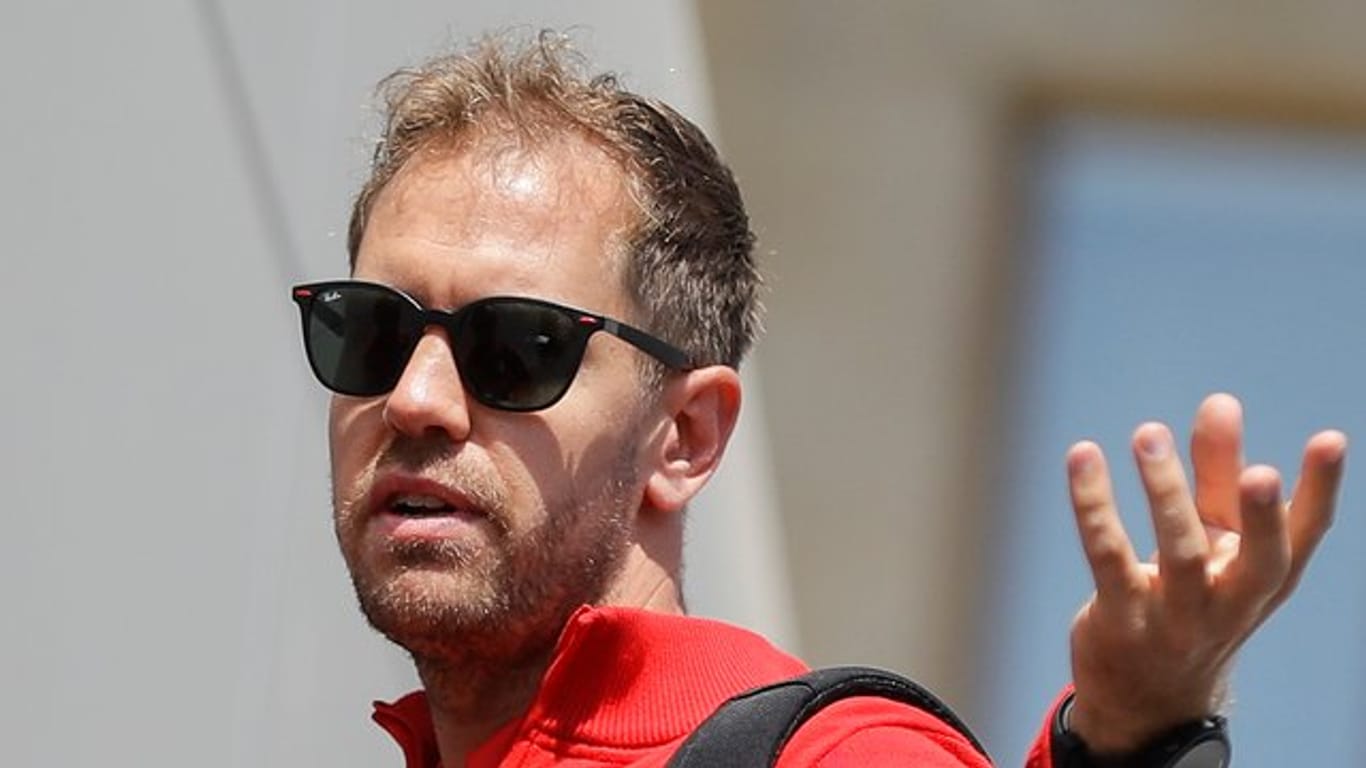 Erwartet in Baku starke Silberpfeile: Ferrari-Pilot Sebastian Vettel.