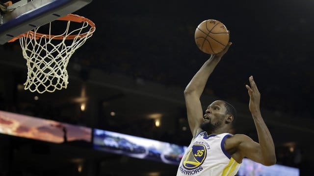 Kevin Durant erzielte 50 Punkte für die Golden State Warriors.