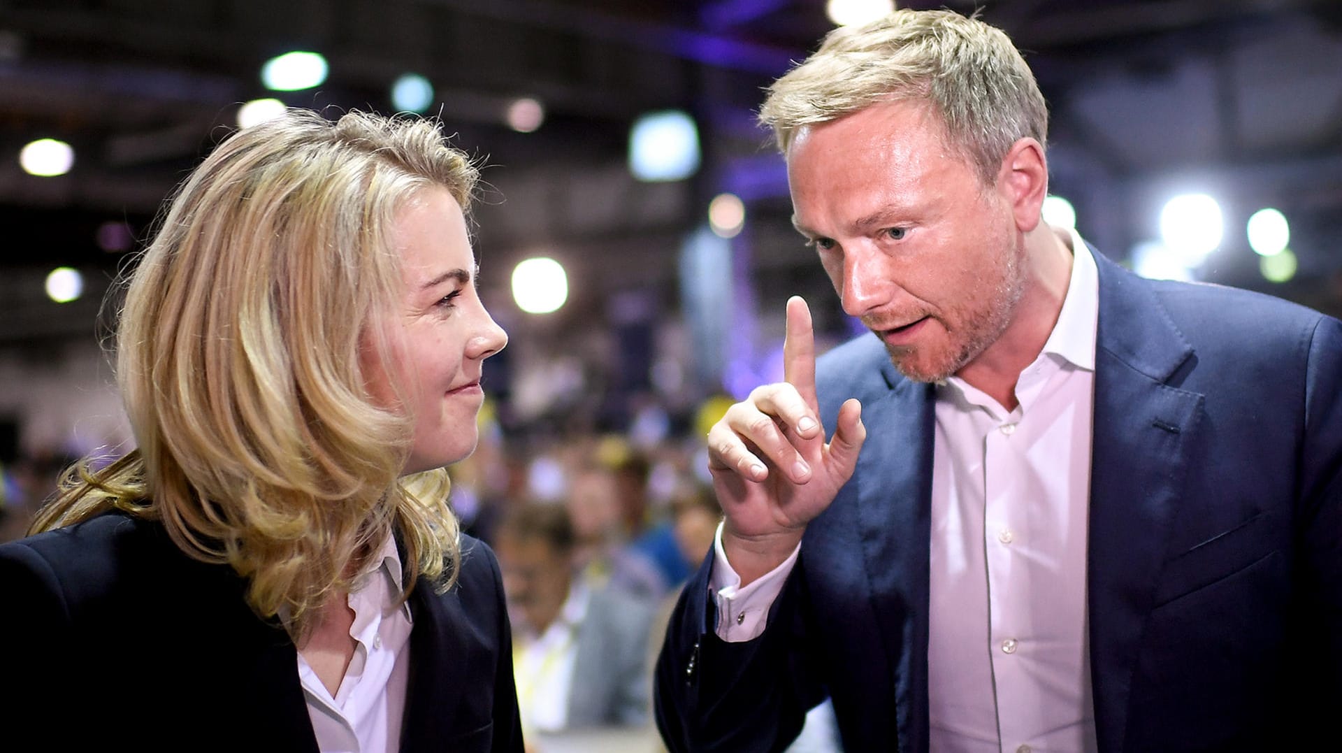 Linda Teuteberg, die FDP-Generalsekretärin, und Christian Lindner, der Parteichef: Wirtschaftspolitik? Soll die Wirtschaft machen, nicht die Politik.