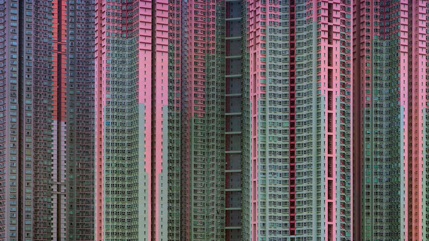 Hochhäuser in Hong Kong: Das Bild 'Architecture of Density' #39 ist eines der bekanntesten Fotos von Michael Wolf.
