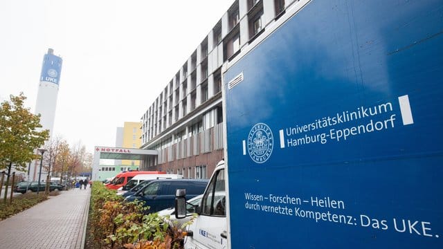Universitätsklinikum Eppendorf in Hamburg. Universitätsklinikum Eppendorf in Hamburg.