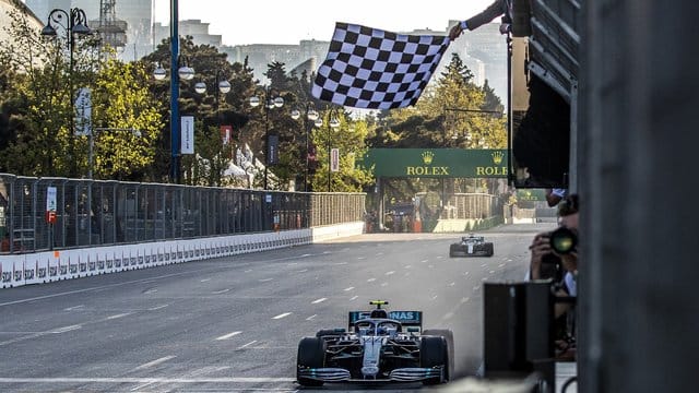 Valtteri Bottas ist nach dem Sieg in Baku der neue WM-Führende.