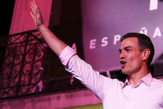 Pedro Sanchez: Der spanische Ministerpräsident muss jetzt mit Nationalisten verhandeln.