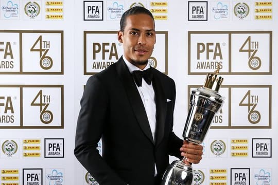 "Spieler des Jahres" in England: Der Niederländer Virgil van Dijk vom FC Liverpool.