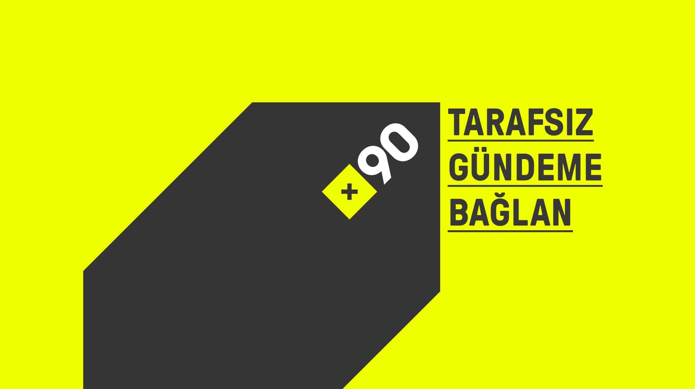 Das Logo von +90. Die Deutsche Welle, BBC, France24 und Voice of America (VOA) haben einen türkischsprachigen YouTube-Kanal gestartet.