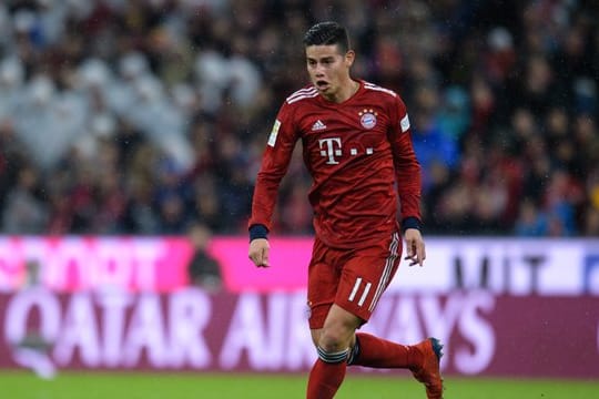 Musste 15 Minuten nach seiner Einwechslung verletzt vom Platz: Bayerns James Rodriguez.