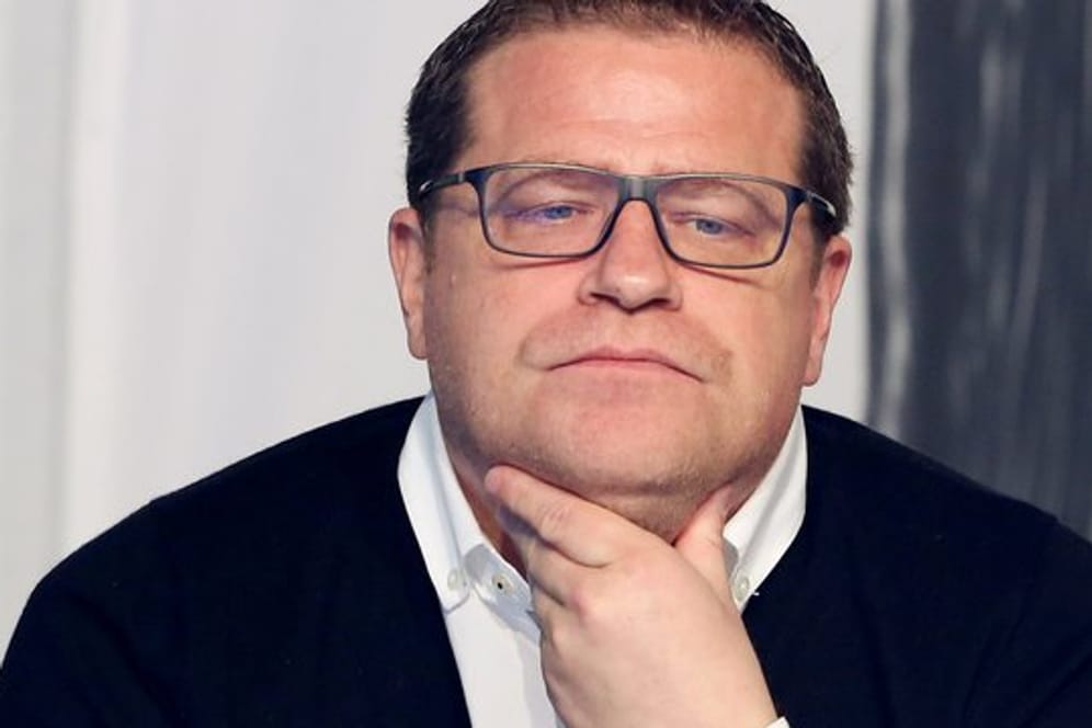 Stellt sich hinter Trainer Hecking: Gladbach-Manager Max Eberl.