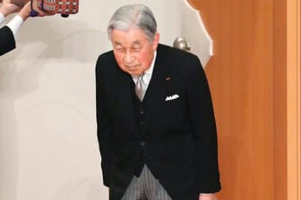 Japans Kaiser Akihito: Er sprach ein letztes Mal zur Nation.