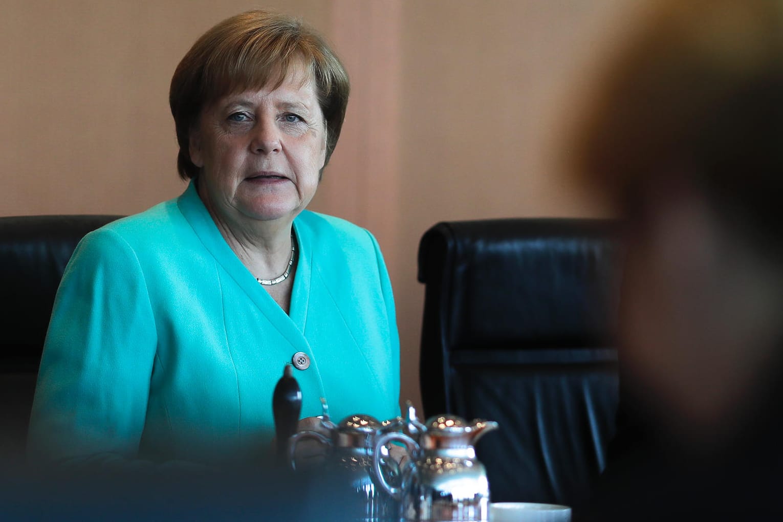 Angela Merkel: Die Kanzlerin dementiert Rücktritts-Spekulationen.