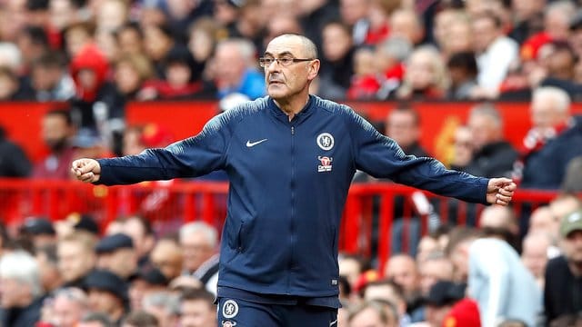 Maurizio Sarri ist der Trainer des FC Chelsea.