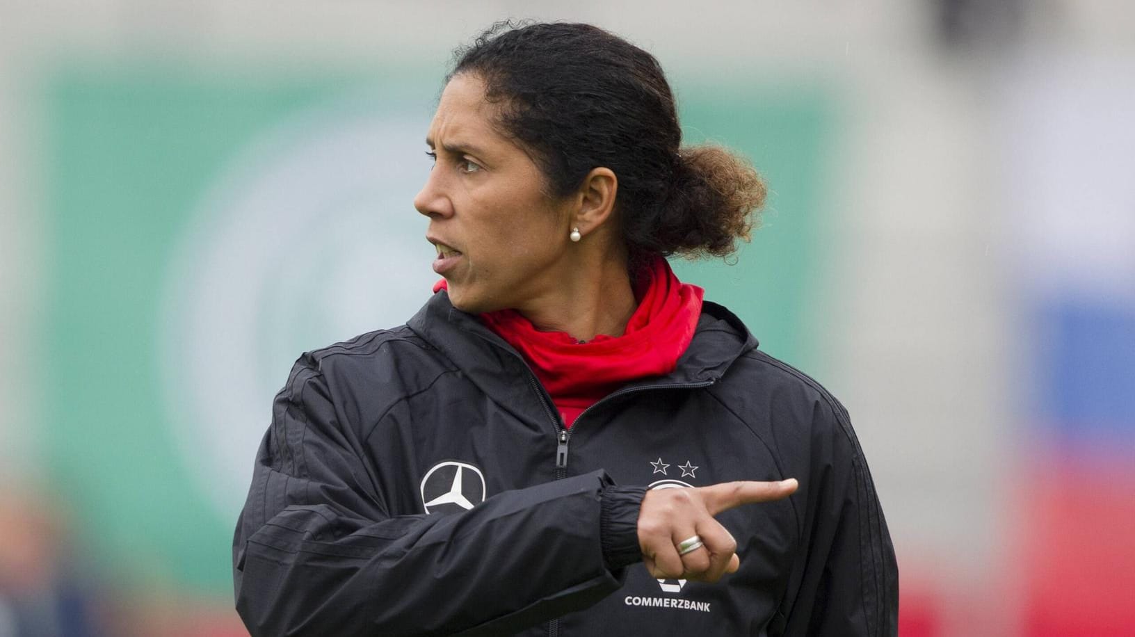 Steffi Jones spielte von 1993 bis 2007 für die deutsche Nationalmannschaft.